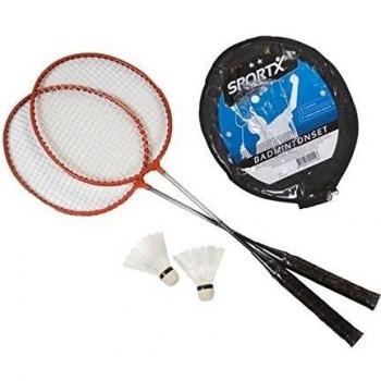 AK Sport 0726130 SportX Set de bádminton negro