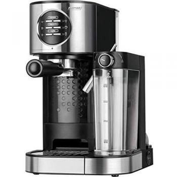 MPM MKW-07M Cafetera Express 15 Bares, para Café Espresso, Cappuccino y Latte, Depósito Calienta-leche