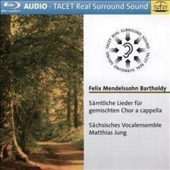 Bartholdy Complete Songs for Saxon Vocal Ensemble - Matthias Jun Edition