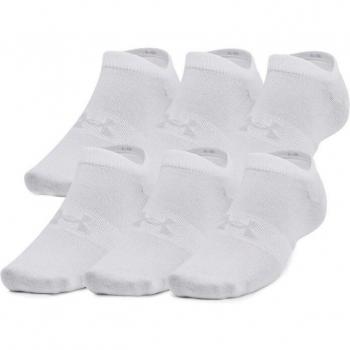 Under Armour Calcetines Invisibles Essential Blanco Pack de 6 pares