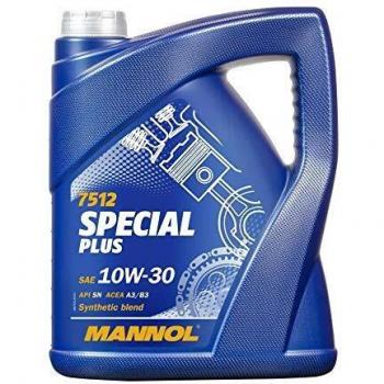 Aceite de motor MANNOL Special Plus 10W-30, semi-sintético, 5L para Volkswagen, Audi y Mercedes-Benz