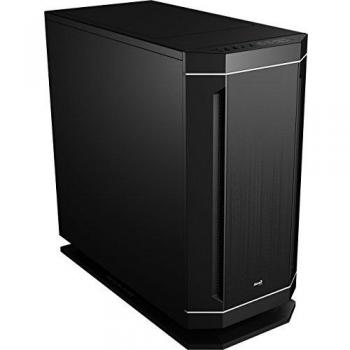 Aerocool, Caja PC ATX, Fuente trasera PWM, Iluminación LED 7 colores, Negro, Única