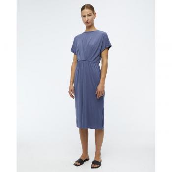 Vestido midi de manga corta Object