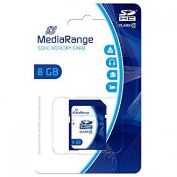 MediaRange 813023 Tarjeta de Memoria sdhc de 8 GB Clase 10