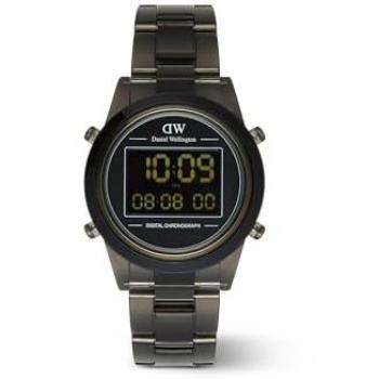 Reloj Digital Retro Unisex Daniel Wellington 36mm Color Gris Oscuro