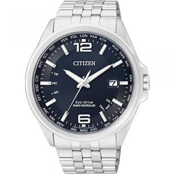 Reloj de Hombre Citizen Eco-Drive CB0010-88L, Controlado por Radio, Acero Inoxidable, 43mm, Resistente al Agua 10ATM, Cristal de Zafiro