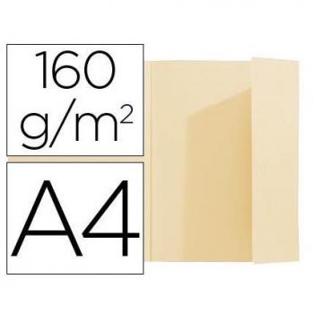 Subcarpeta Exacompta Din A4 Crema 160g/m2 con Solapa Interior