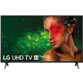 Televisor LG 49UM7100PLB de 49 Pulgadas, Ultra HD 4K, HDR, con Smart TV, WebOS 4.5, Wifi y Bluetooth Integrados, con 3 HDMI y 2 USB - Negro