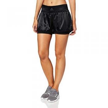 adidas 2In1 Box Short Pantalón Corto, Mujer, Negro, XL