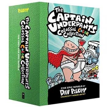 The captain underpants colossal color collection captain underpants 15 boxed set