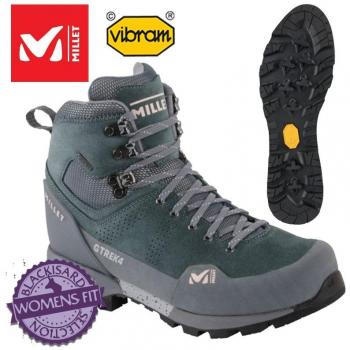 Bota alta de senderismo Millet G Trek 4 Gore-Tex Femenino Gris
