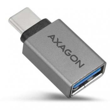 AXAGON USB 3.1 Type-C Male to Type-A Female Adapter, Aluminum, 3A, Gen 2