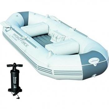 Bestway Barca hinchable Marine Pro con bomba para inflar y remos,291cm