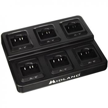 Midland C1218 Cargador múltiple para G10, Negro