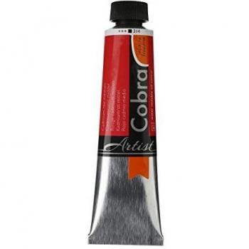 Cobra Artists' Watermixable Oils - Cadmium Red Medium - 40ml tube