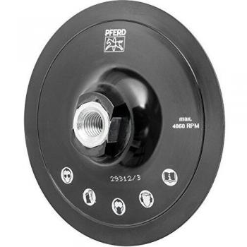 Pferd Plato de Lija Velcro Krh 125 M14, para Discos de 125 millimeters, Rosca M14