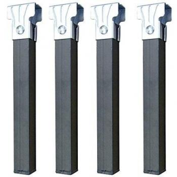 Juego de 4 Patas para Somier Sin Ruedas 35 x 35 x 35 mm - IMEX EL ZORRO - Modelo 81404-B