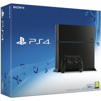 PlayStation 4 - Consola 500 GB, mando inalámbrico DualShock 4