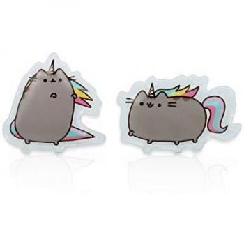 Thumbs Up de la mujer Pusheen calentadores de manos, color gris