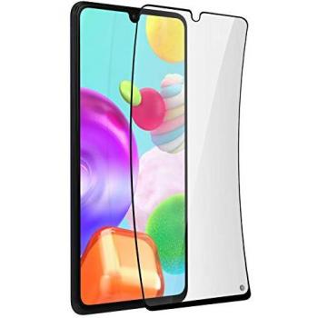 Cristal Templado Orgánico 2.5D para Samsung Galaxy A41 - Marco Negro