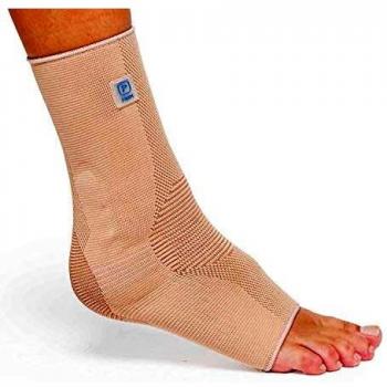 Aqtivo Skin Silicone Ankle Brace with Pads Size S