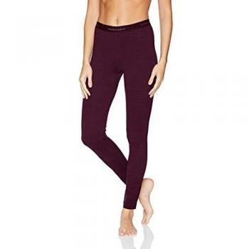 Icebreaker Oasis - Mallas para Mujer, Mujer, 104383, Velvet, Small
