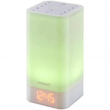 Sunstech FRLAMP2 - Radio Despertador con iluminación Gradual