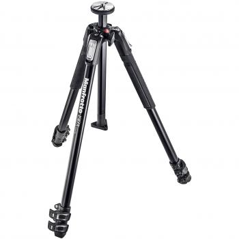 Manfrotto 190X - Kit Trípode, 3 secciones, aluminio, sólo patas