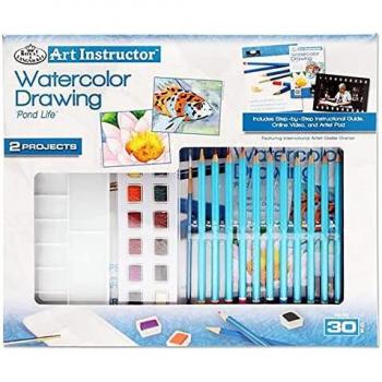 Set de Pinturas Acuarela Royal & Langnickel Art Instructor 30 piezas
