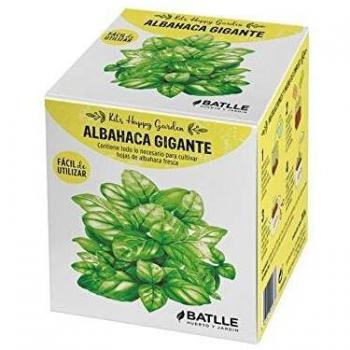 Huerto Urbano - Kit Happy Garden Albahaca Gigante - Batlle