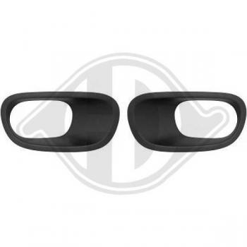 Rejilla de Ventilación para Parachoques DIEDERICHS 4007046 con Soporte para Proyector Antibrouillard