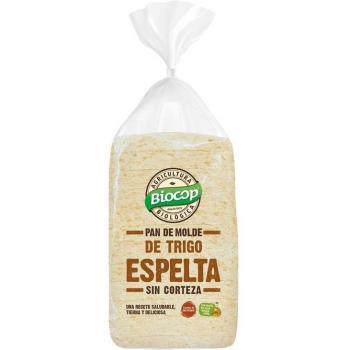 Biocop Pan de Molde de Trigo Espelta Sin Corteza Ecológico 300g