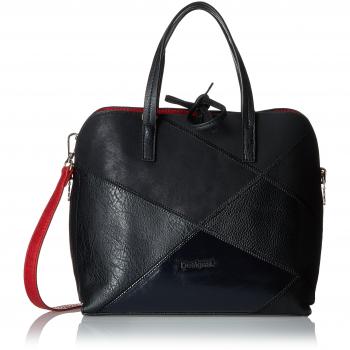 Desigual - Bols_hamar Cougar, 2000, U, Mujer, Negro, 12x24.5x27.2 cm