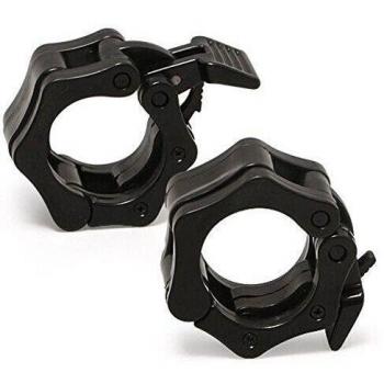 Lalawow Collares barra de pesas 1 par para el entrenamiento de pesas con mancuernas