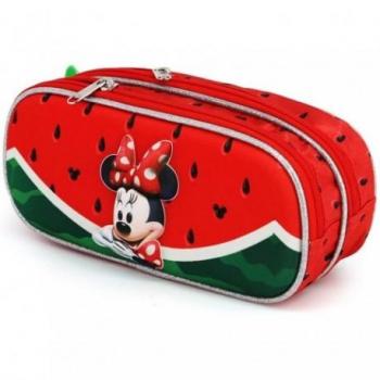 Portatodo Doble 3D Minnie Watermelon Disney