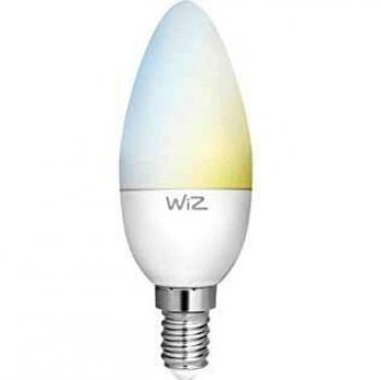 Bombilla LED Inteligente WIZ E14 Conectada - Blanco Cálido, Blanco