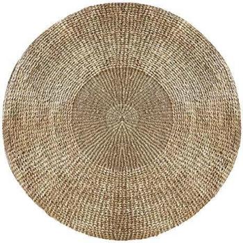 Alfombra redonda natural en posidonia 120cm - Rendez-Vous Déco