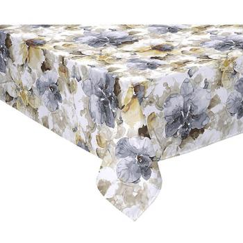 Mantel NAF NAF Twister Nebbia A Resinado 140x140 cm