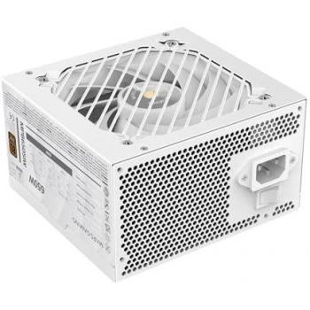 Fuente de Alimentación ATX Mars Gaming MPB650SI 650W, 80Plus Bronze, 90% Eficiencia, Ventilador Silencioso con Núcleo de Cobre, 7 Años Garantía, Blanco