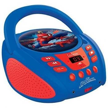 Reproductor CD portátil con toma micrófono - Spider Man