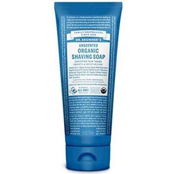 Dr. Bronner's Organic Unscented Shaving Gel