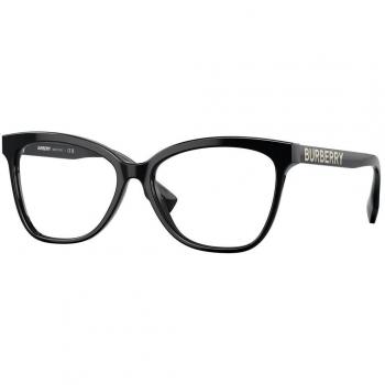 Burberry BE2364F GRACE Asian Fit 3001 Gafas Recetadas para Mujer Negras