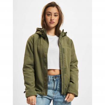 Brandit Women's Olive Windbreaker Frontzip - Size 5XL