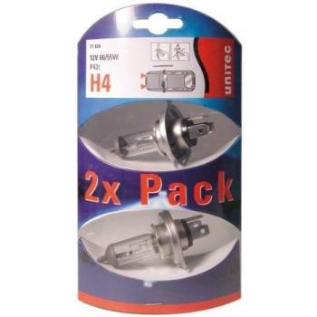 Unitec 77838 - Bombilla H4 para faros delanteros