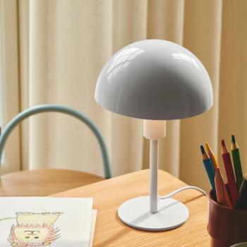 Lámpara de mesa Ellen Mini blanca E14 - Metal contemporáneo IP20