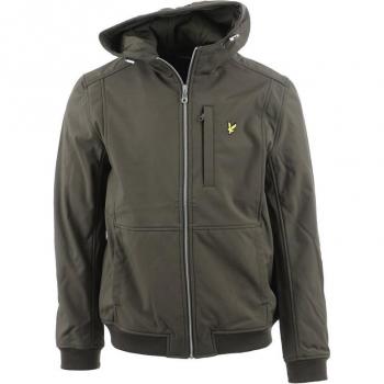 Lyle & Scott Men's Fleece Lined Softshell Jacket - Green - Small