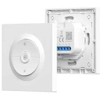 Interruptor de Pared Inteligente ZigBee 3.0 con Atenuador Sin Parpadeo y Monitoreo de Energía SONOFF MINI-ZBDIM-E
