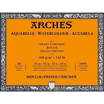 Bloc de Acuarela Arches Grano Grueso 300g/m² 31x41 cm