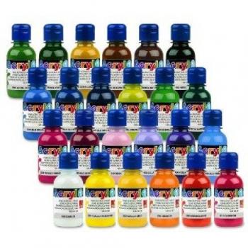Pintura Acrílica de Lujo PRIMO, Ciano, 125ml, Acabado Mate y Cubriente