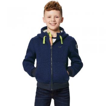 Regatta Boys & Girls Adeon Polyester Bonded Fleece Lined Hooded Jacket